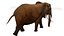 Éléphant d'Afrique RIGGED L2373