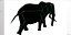 Éléphant d'Afrique RIGGED L2373
