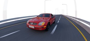 mercedes slk 3D