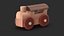 3D model Wooden Train Collection 2
