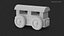 3D model Wooden Train Collection 2