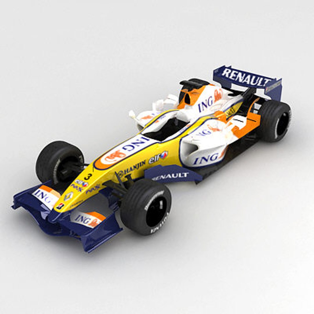 F1 2007 Vodafone Mclaren 3D - TurboSquid 1694505
