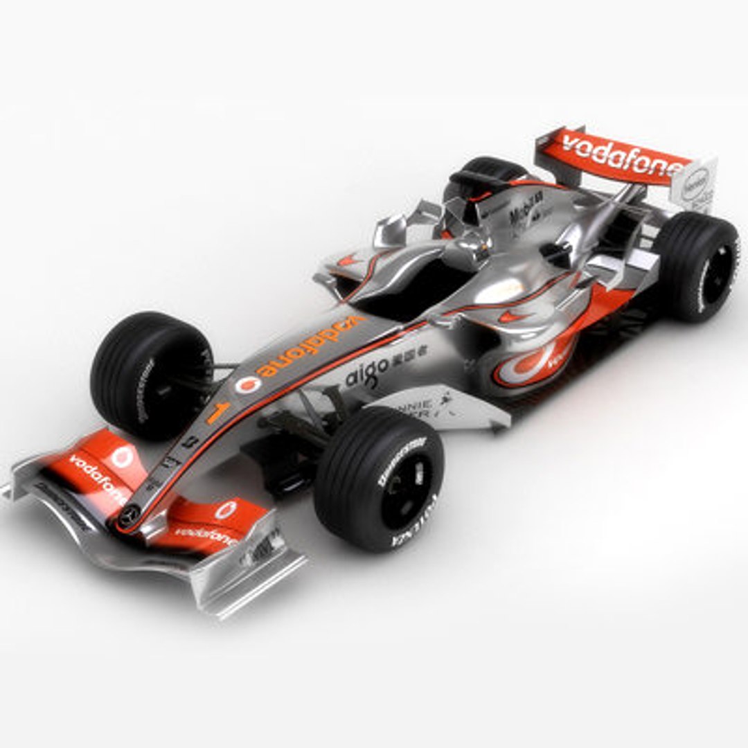 F1 2007 Vodafone Mclaren 3D - TurboSquid 1694505