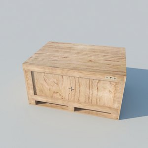 container wood 2011 3d model