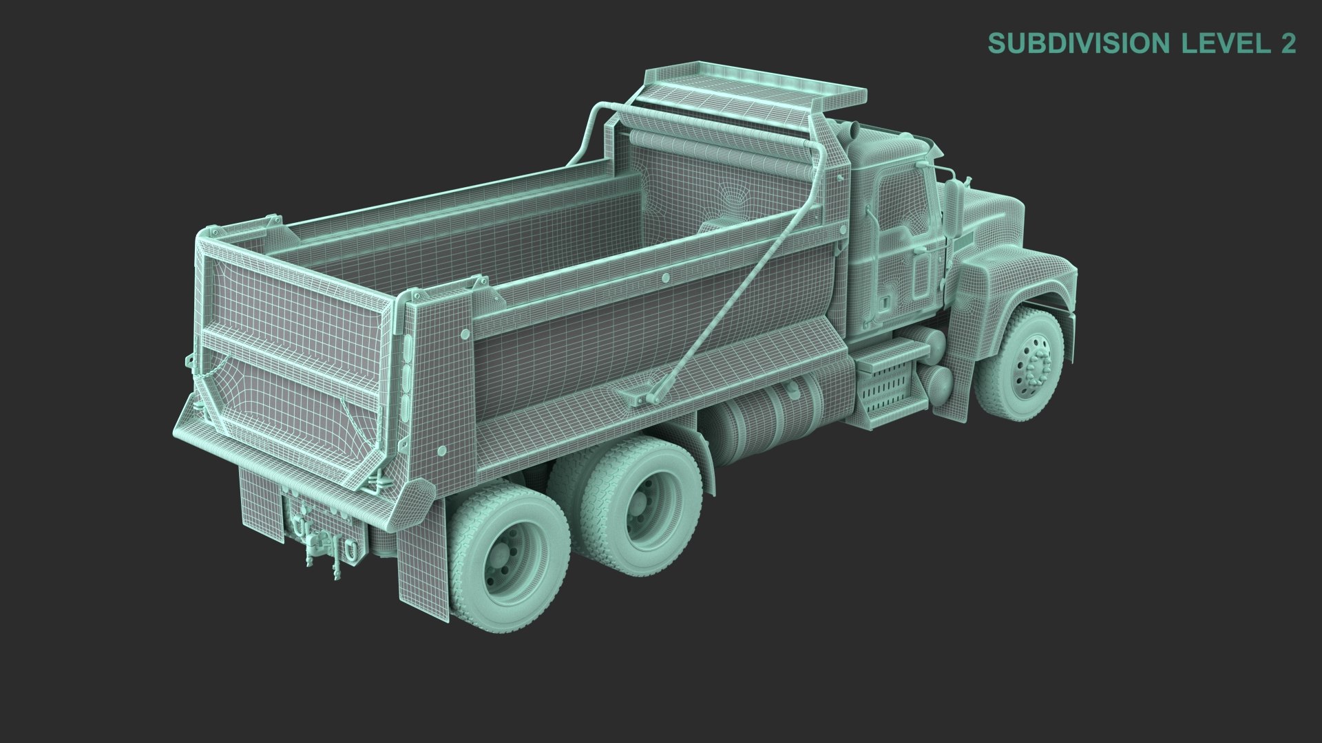 Mack Dump Truck 3D Model - TurboSquid 2065152