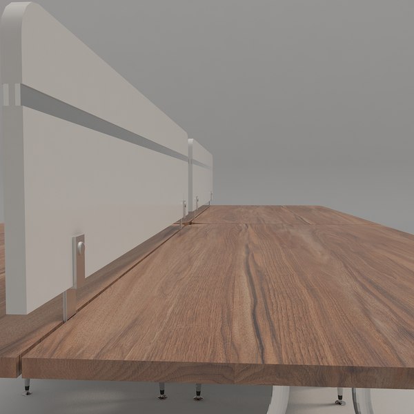 Ikea Style Modern Office Table Furniture 3D model TurboSquid 1768027