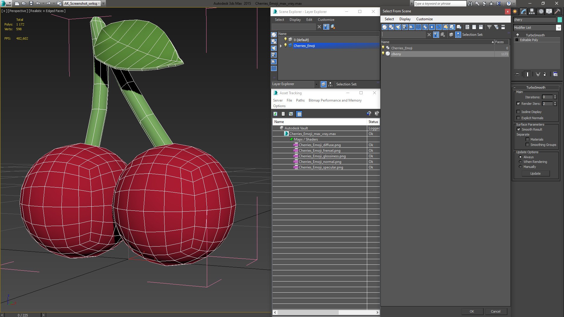 Cherries Emoji 3D model https://p.turbosquid.com/ts-thumb/BW/CI183D/Z4/cherriesemoji3dsmodel018/jpg/1647610486/1920x1080/fit_q87/830306b43e334f6a01bada2a315c9b3fe186d83a/cherriesemoji3dsmodel018.jpg