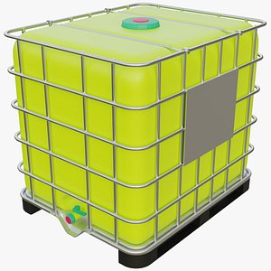 Water Container 1 Basic 3D model