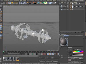 nave espacial 3D