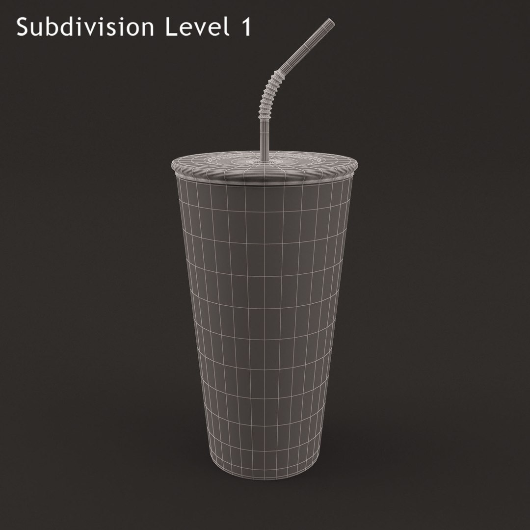 Paper Cup 3d Obj