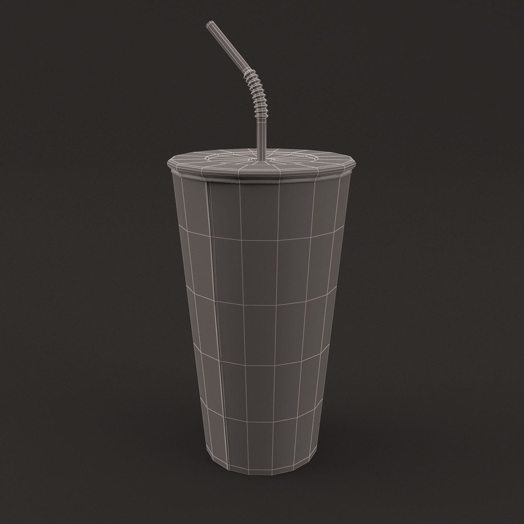 Paper Cup 3d Obj