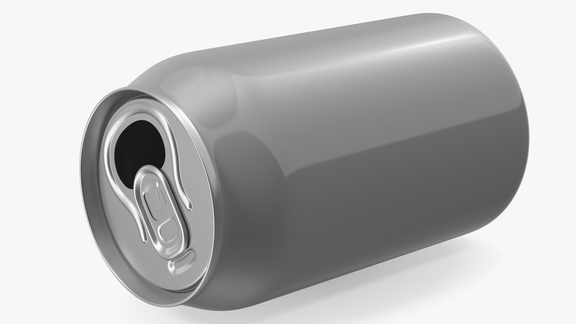3D Opened Aluminum Beverage Can Model - TurboSquid 2229379