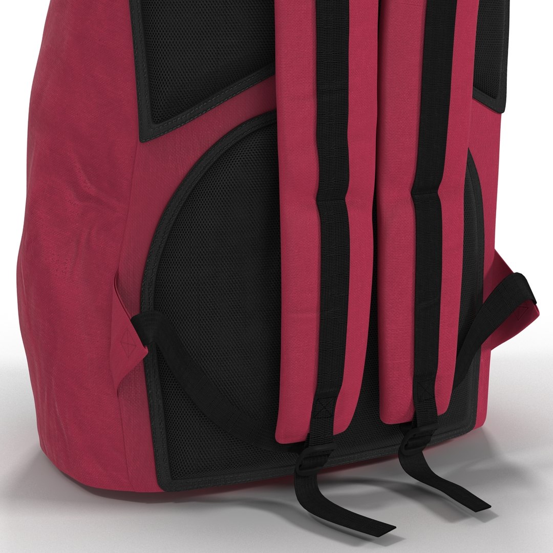 3d Obj Backpack 8 Vinous