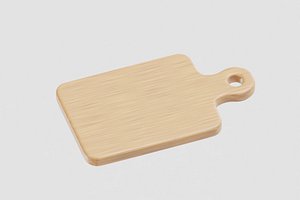 3D model Wooden Cutting Board
