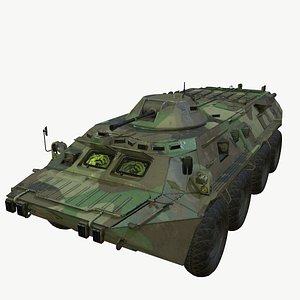 3D BTR-80