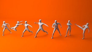 3D model woman 7
