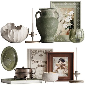 Decorative set 45-vintage