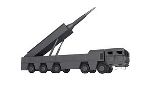 Strategic Missile on Road Mobile Vehicle