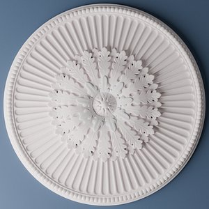 ceiling medallion 02 3D