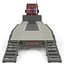 Truck and Double Drop Lowboy Tri Axle Trailer 2