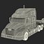 Truck and Double Drop Lowboy Tri Axle Trailer 2
