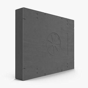 Sci-Fi Painted Panel 3 3D Model