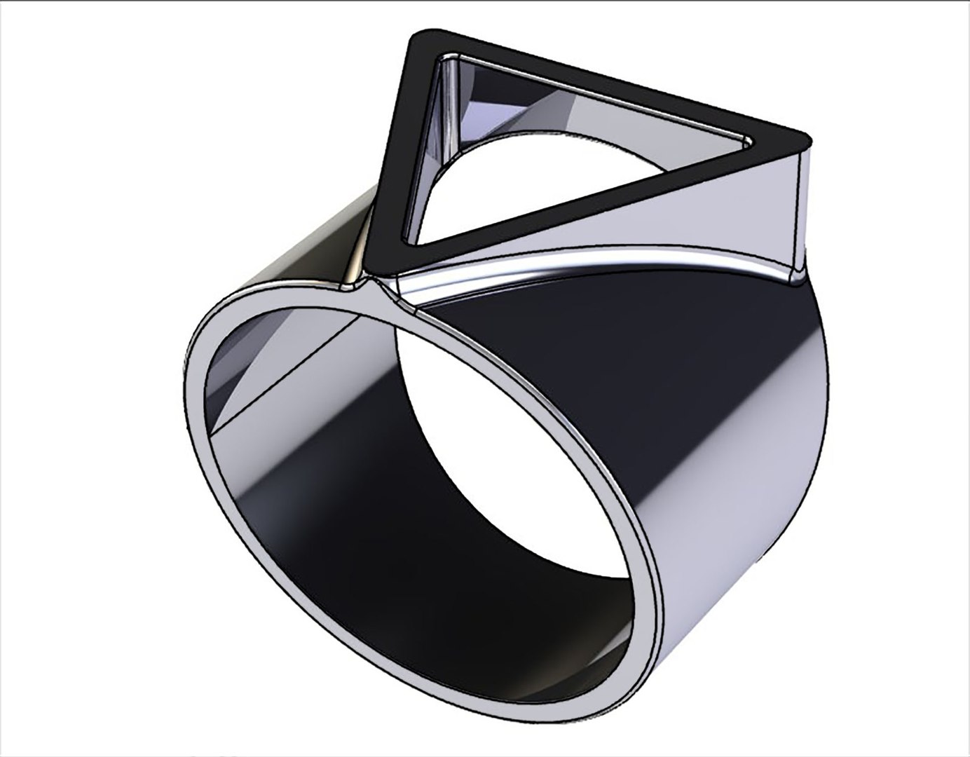 Triangle Ring Model - TurboSquid 1505776