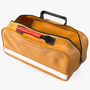 First Secure Car Travel Kit Bag Open Empty
