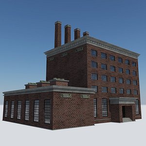 - abandoned steam factory 3D