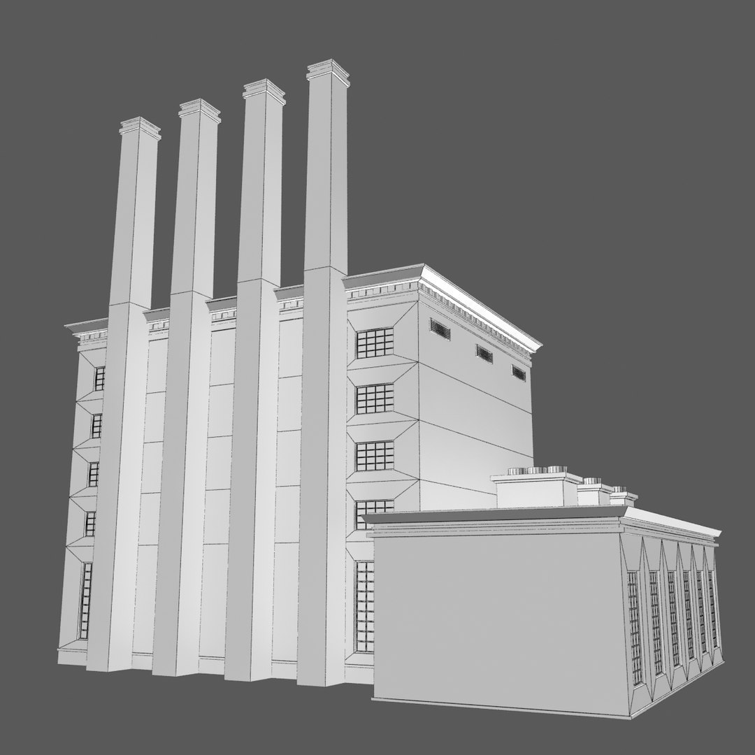 - Abandoned Steam Factory 3D - TurboSquid 1177463