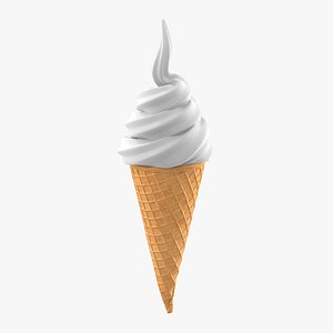 3D filling ice cream cone