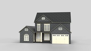 Neighborhood House 06T1 3D model