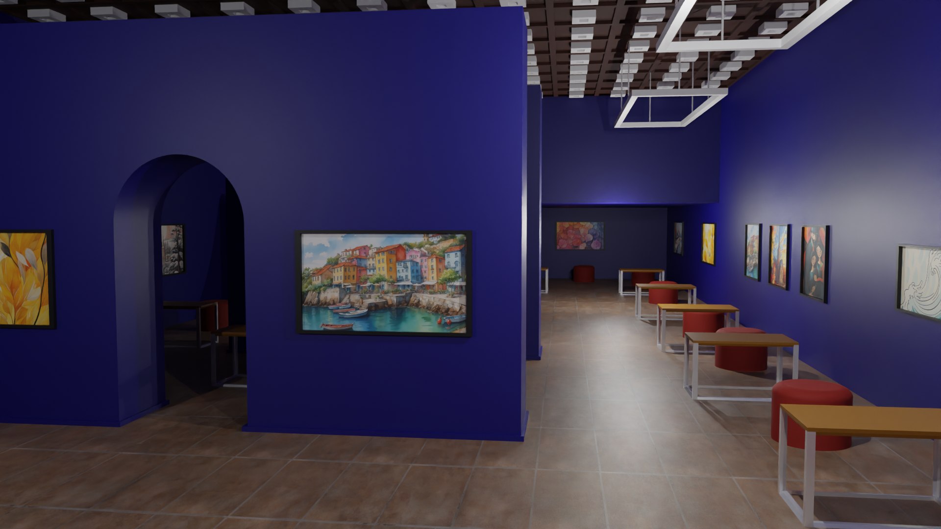 Art Gallery 3D - TurboSquid 2157450
