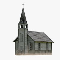 Old Wooden Country Church