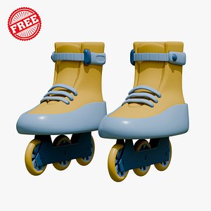 Stylized Roller Skates