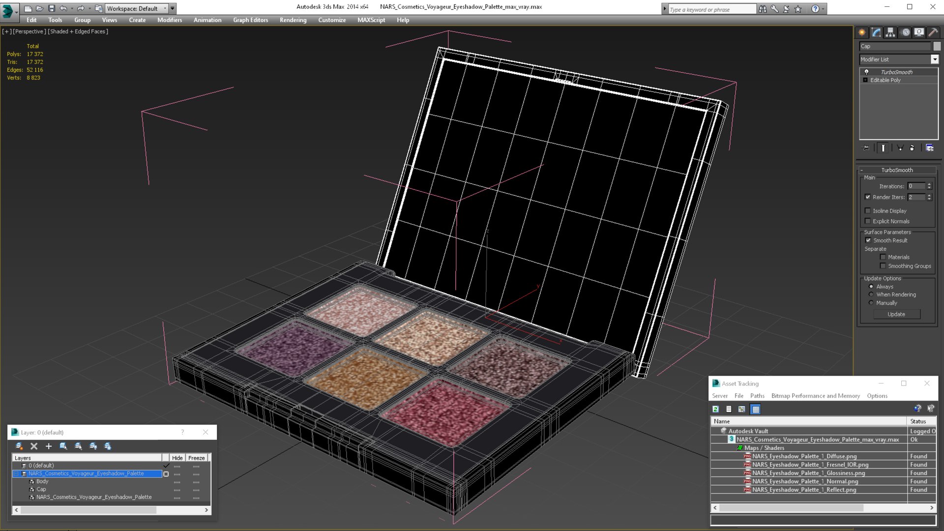 NARS Cosmetics Voyageur Eyeshadow Palette 3D model https://p.turbosquid.com/ts-thumb/BX/9f1W3n/lg/narscosmeticsvoyageureyeshadowpalettevray3dmodel021/jpg/1626294529/1920x1080/fit_q87/9a3f491f90d17486eb3ee5481eafaad352cb5005/narscosmeticsvoyageureyeshadowpalettevray3dmodel021.jpg