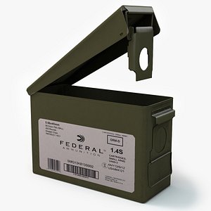 ammunition box v2 3d model