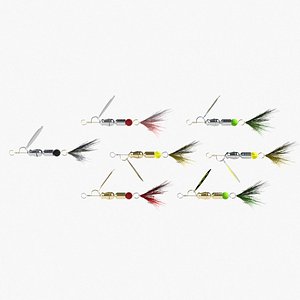 3D model Trout Spinners