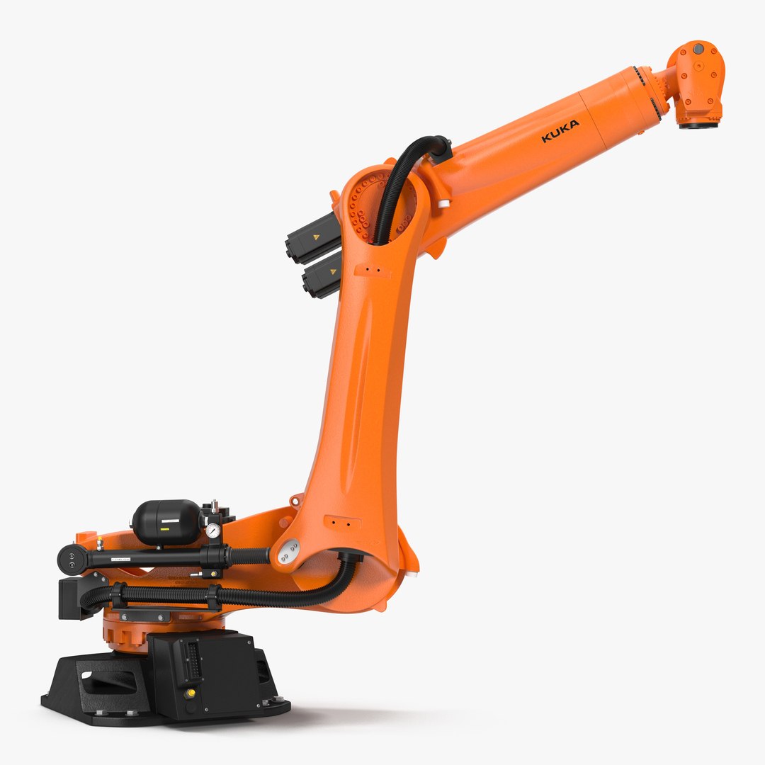Kuka Robot KR QUANTEC Ultra Rigged 3D model preview