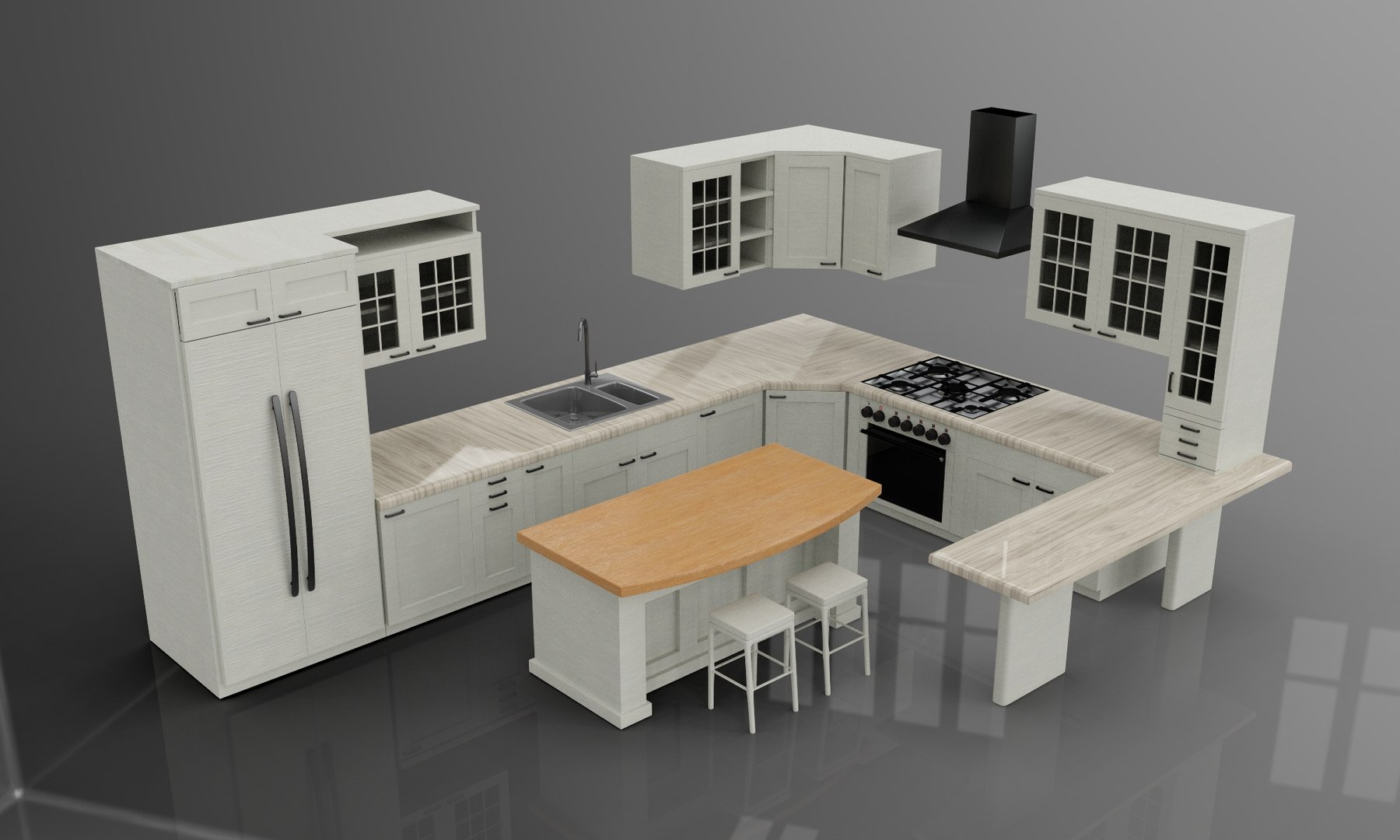 3D kitchen components https://p.turbosquid.com/ts-thumb/BX/Kkj9bG/vOMIR925/kitchen_001/jpg/1532169928/1920x1080/fit_q87/c09694cb141d5d9600a1bdc41250979a9162048b/kitchen_001.jpg
