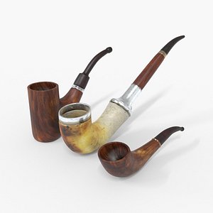 smoking pipes model