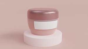 Cream Box 3D model