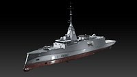 FDI frigate FS Amiral Ronarch gameready