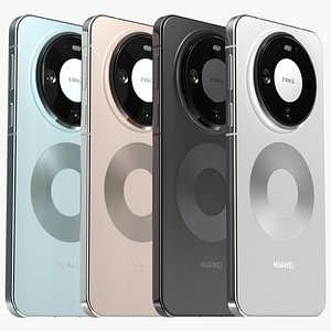 Huawei Mate 80 Pro All Colors 3D model