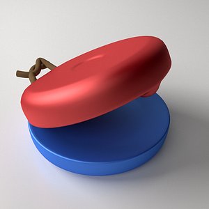 3d model castanets