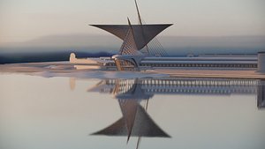 3D Quadracci  Pavilion