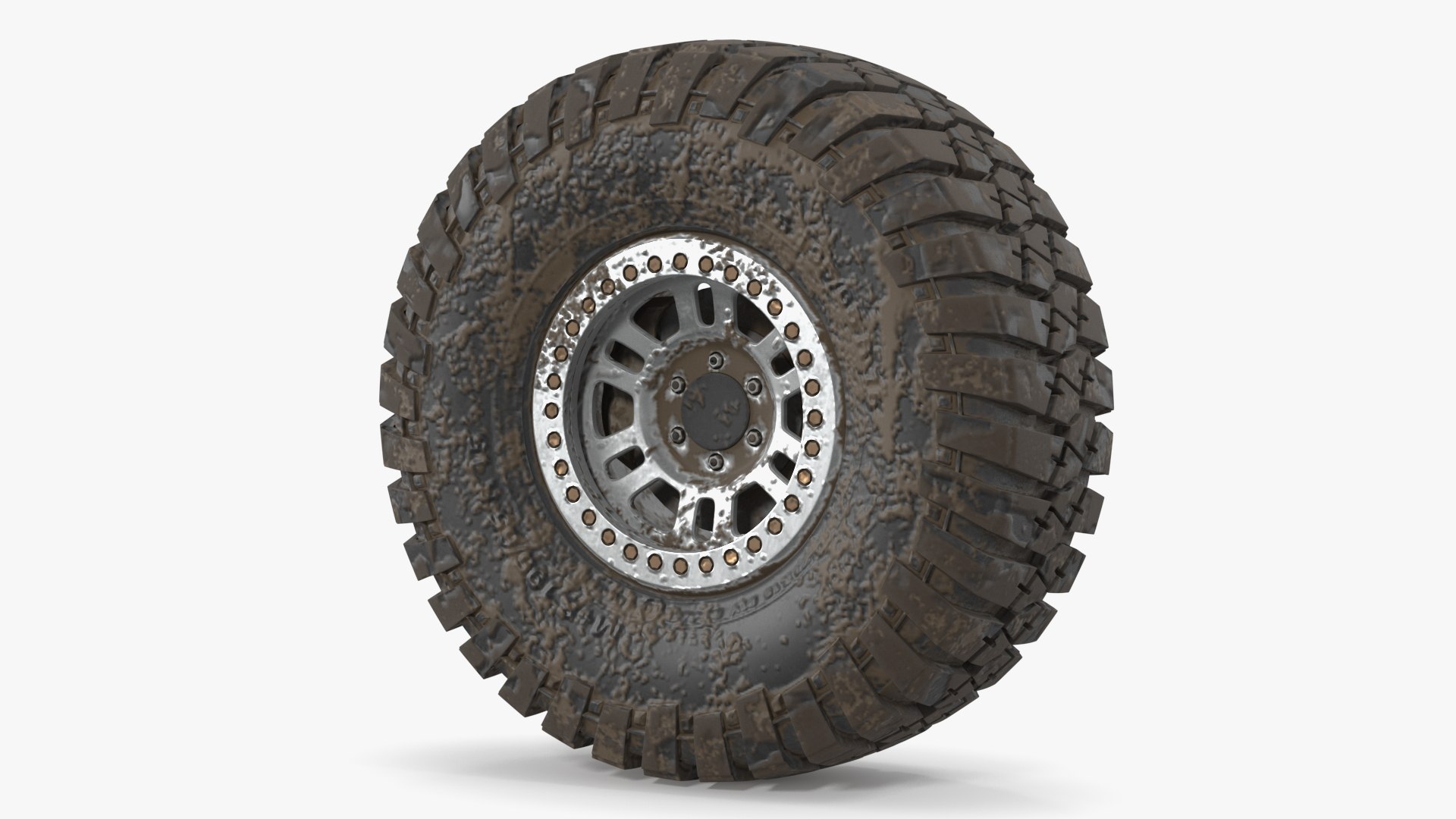 Off Road Racing Wheel Dirty3D模型 TurboSquid 1908139