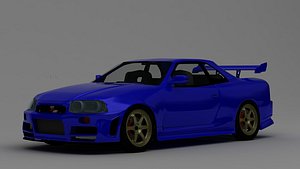 NISSAN SKYLINE GTR R34