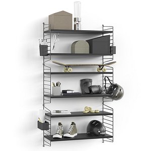 shelves organizer model
