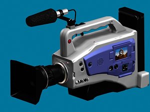 3ds max digital camcorder camera